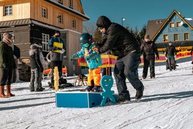 Rodinná zimní dovolená v Malé Úpě