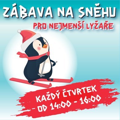 Zábava na sněhu pro nejmenší